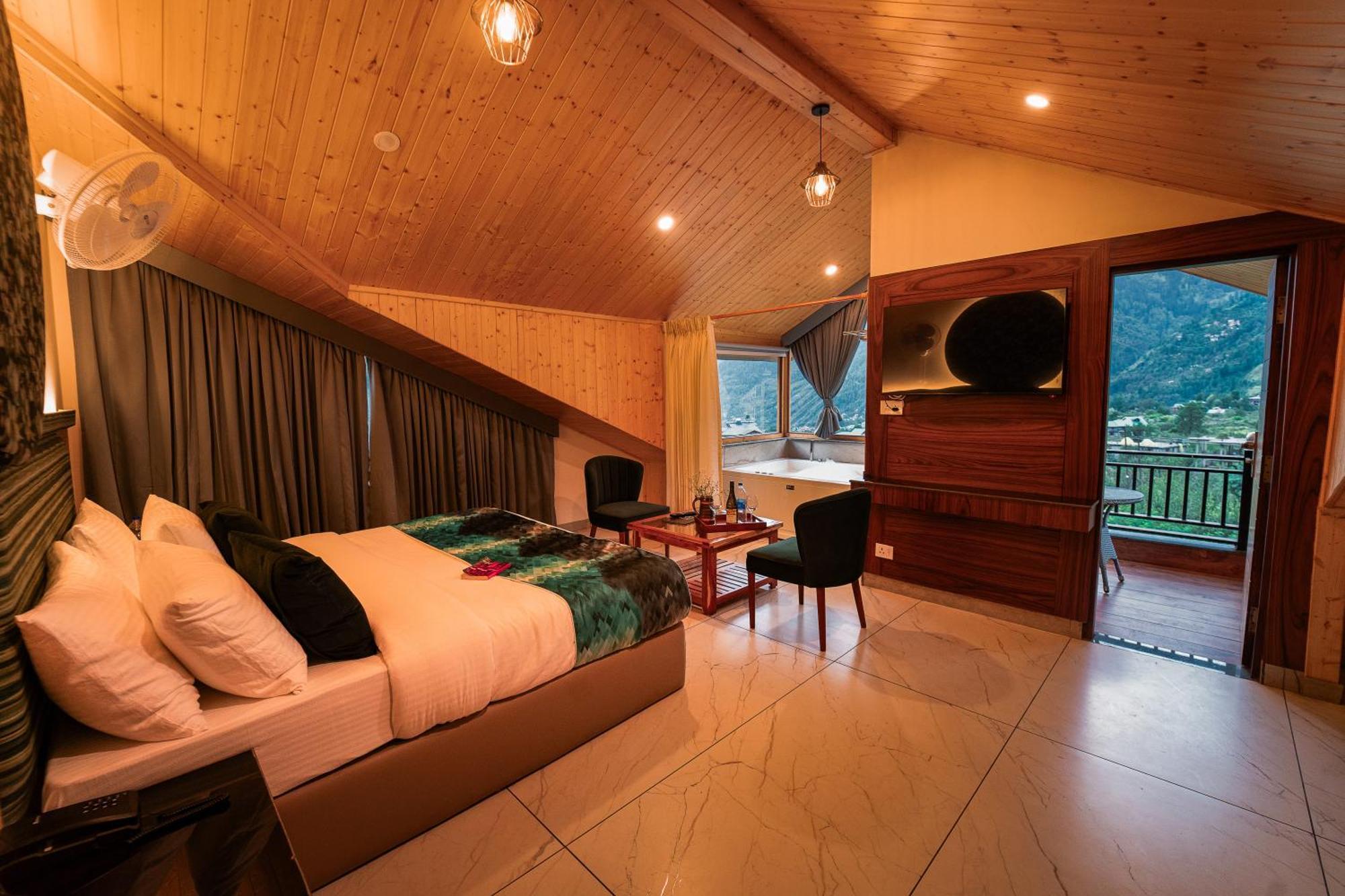 Nazaara - A Luxe Retreat Otel Manāli Dış mekan fotoğraf