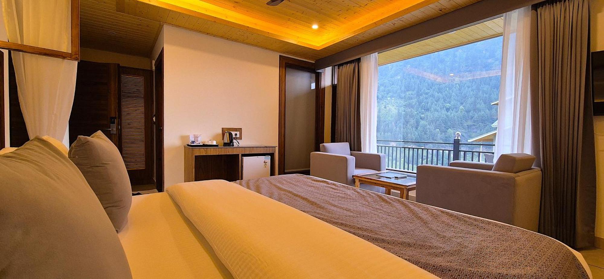 Nazaara - A Luxe Retreat Otel Manāli Dış mekan fotoğraf