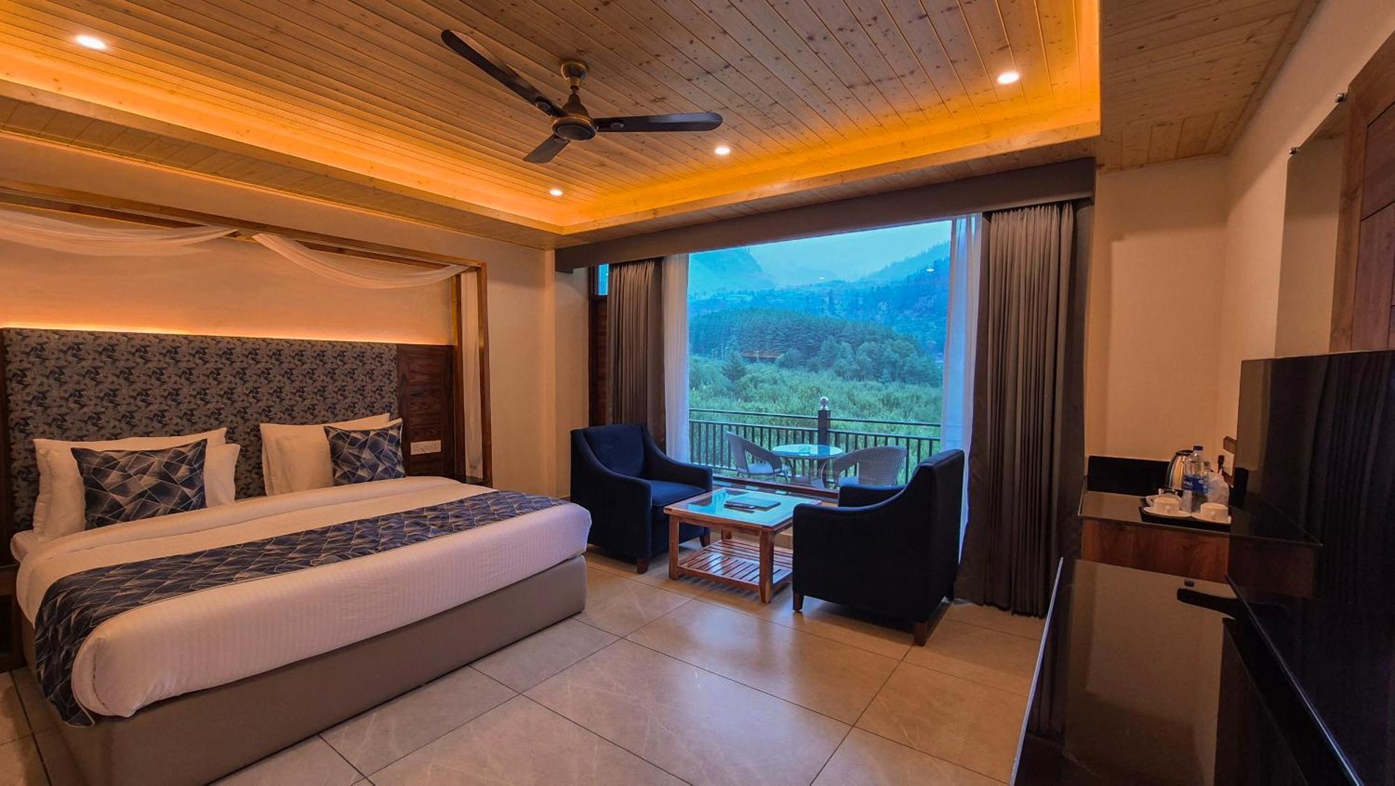 Nazaara - A Luxe Retreat Otel Manāli Dış mekan fotoğraf
