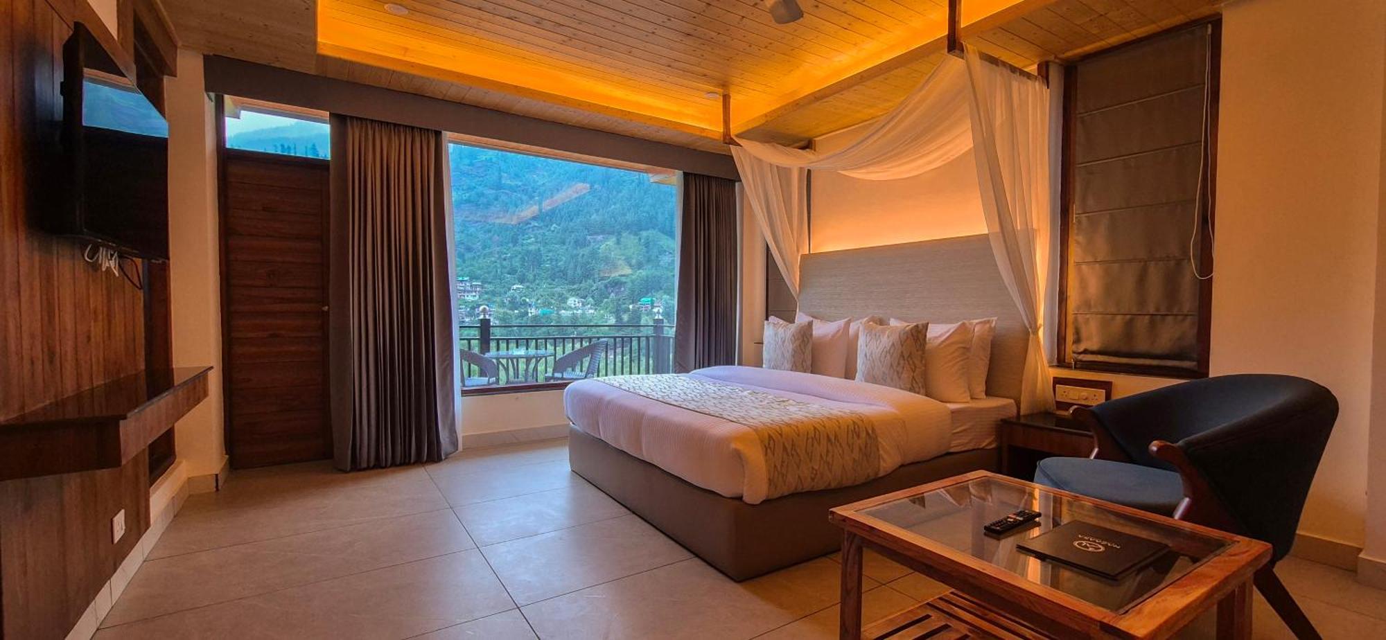 Nazaara - A Luxe Retreat Otel Manāli Dış mekan fotoğraf