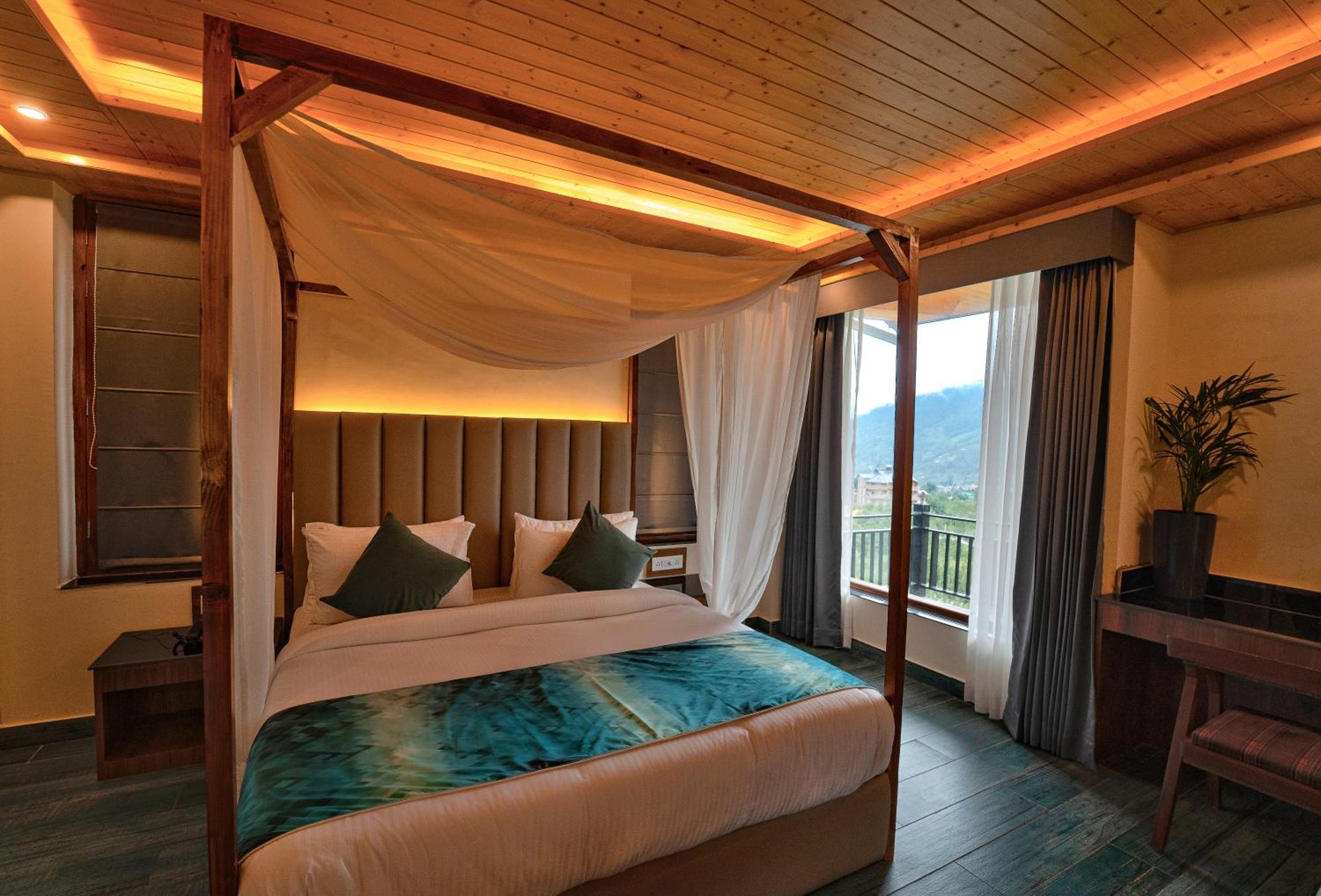 Nazaara - A Luxe Retreat Otel Manāli Dış mekan fotoğraf