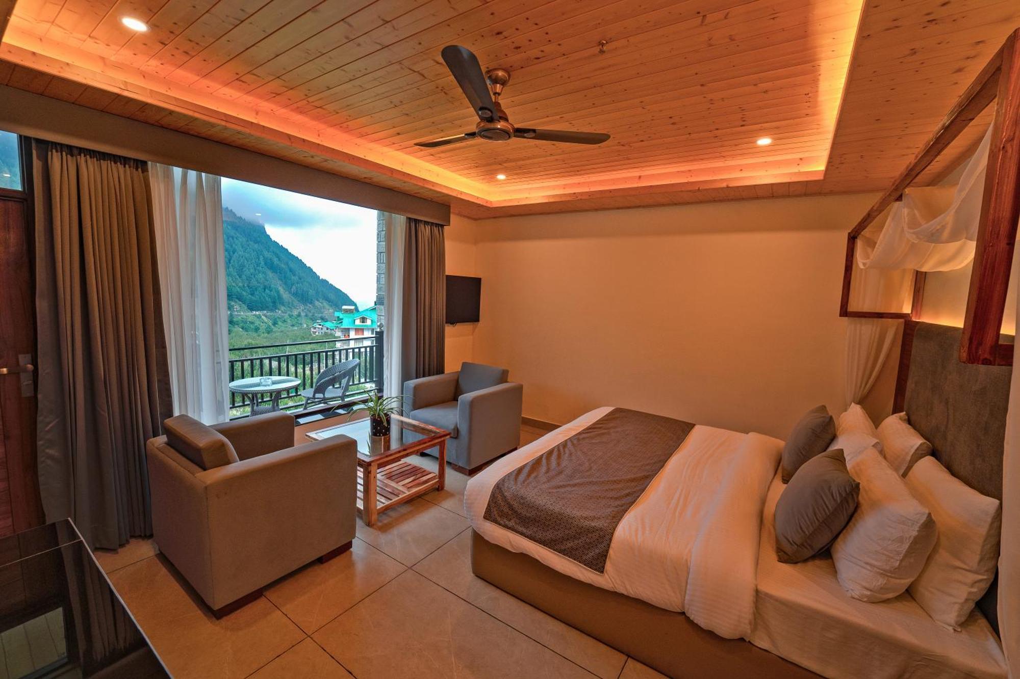 Nazaara - A Luxe Retreat Otel Manāli Dış mekan fotoğraf