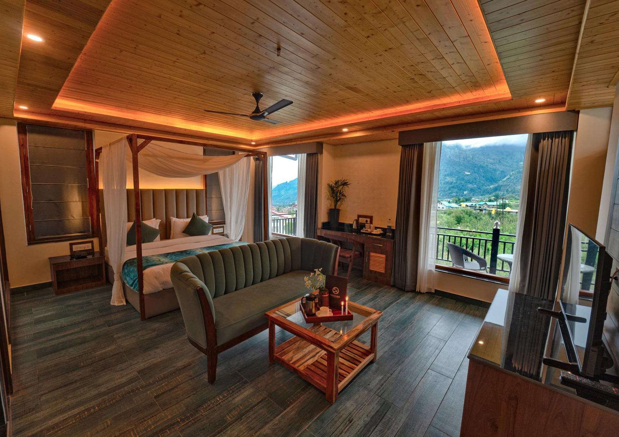Nazaara - A Luxe Retreat Otel Manāli Dış mekan fotoğraf