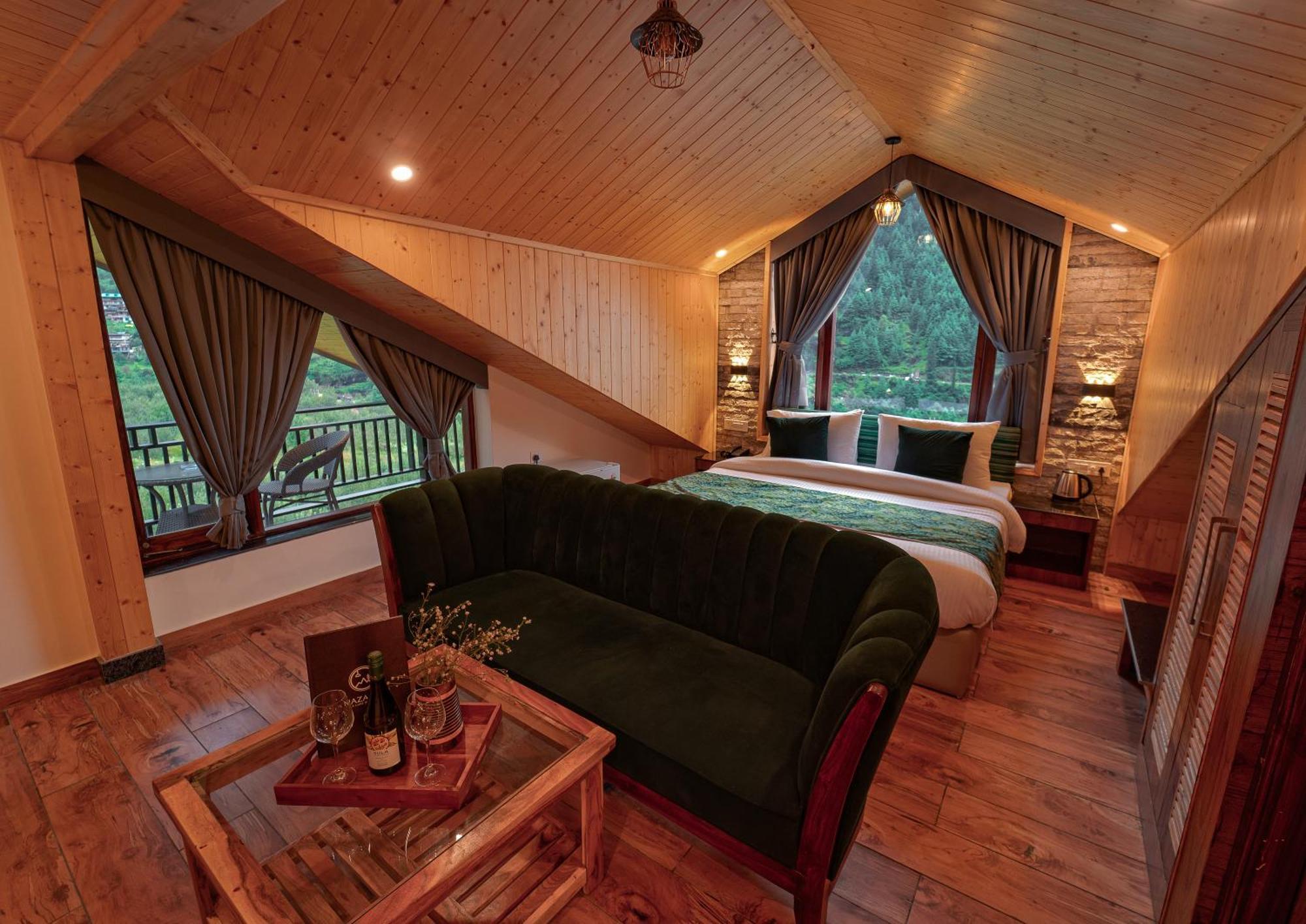 Nazaara - A Luxe Retreat Otel Manāli Dış mekan fotoğraf
