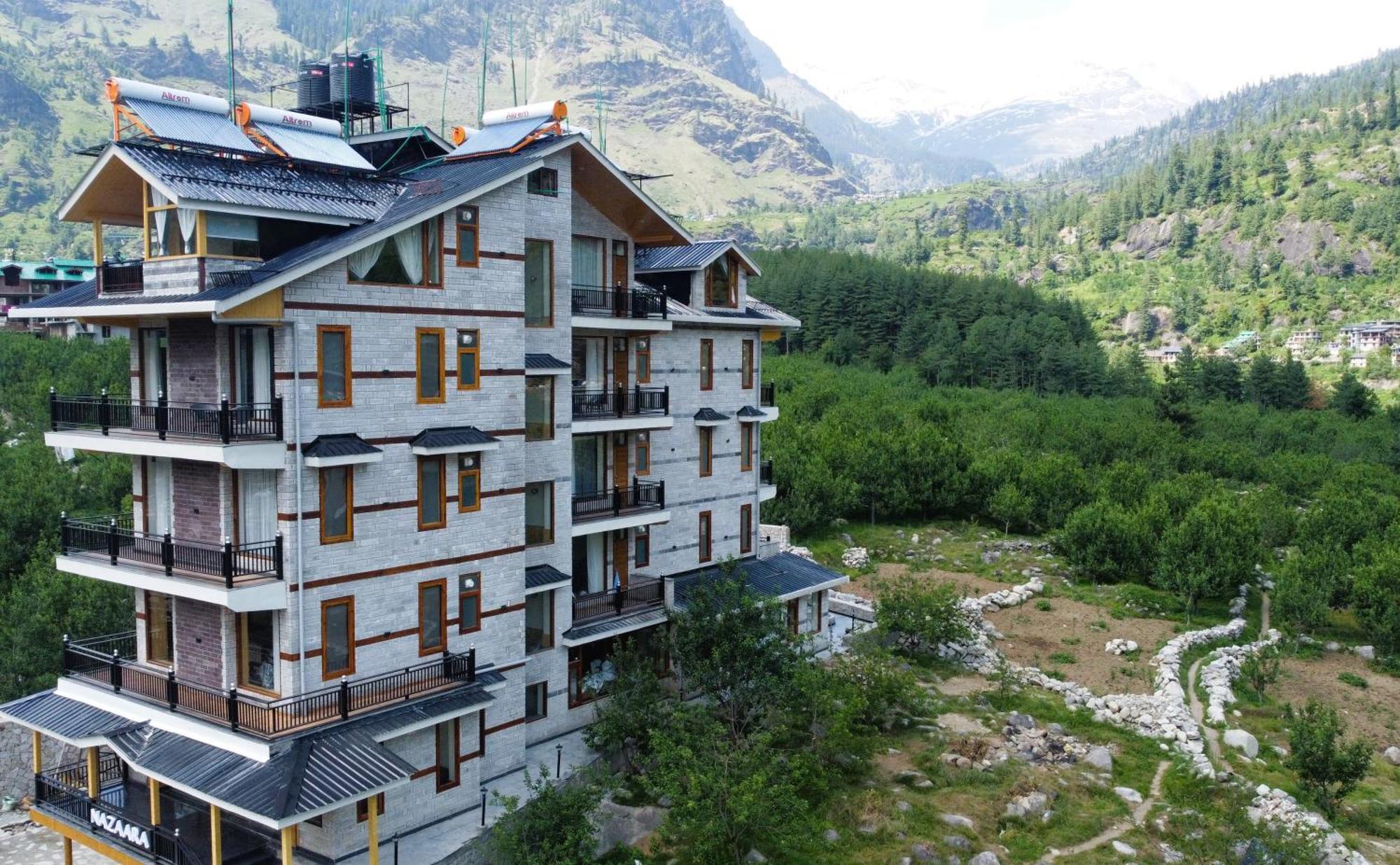 Nazaara - A Luxe Retreat Otel Manāli Dış mekan fotoğraf